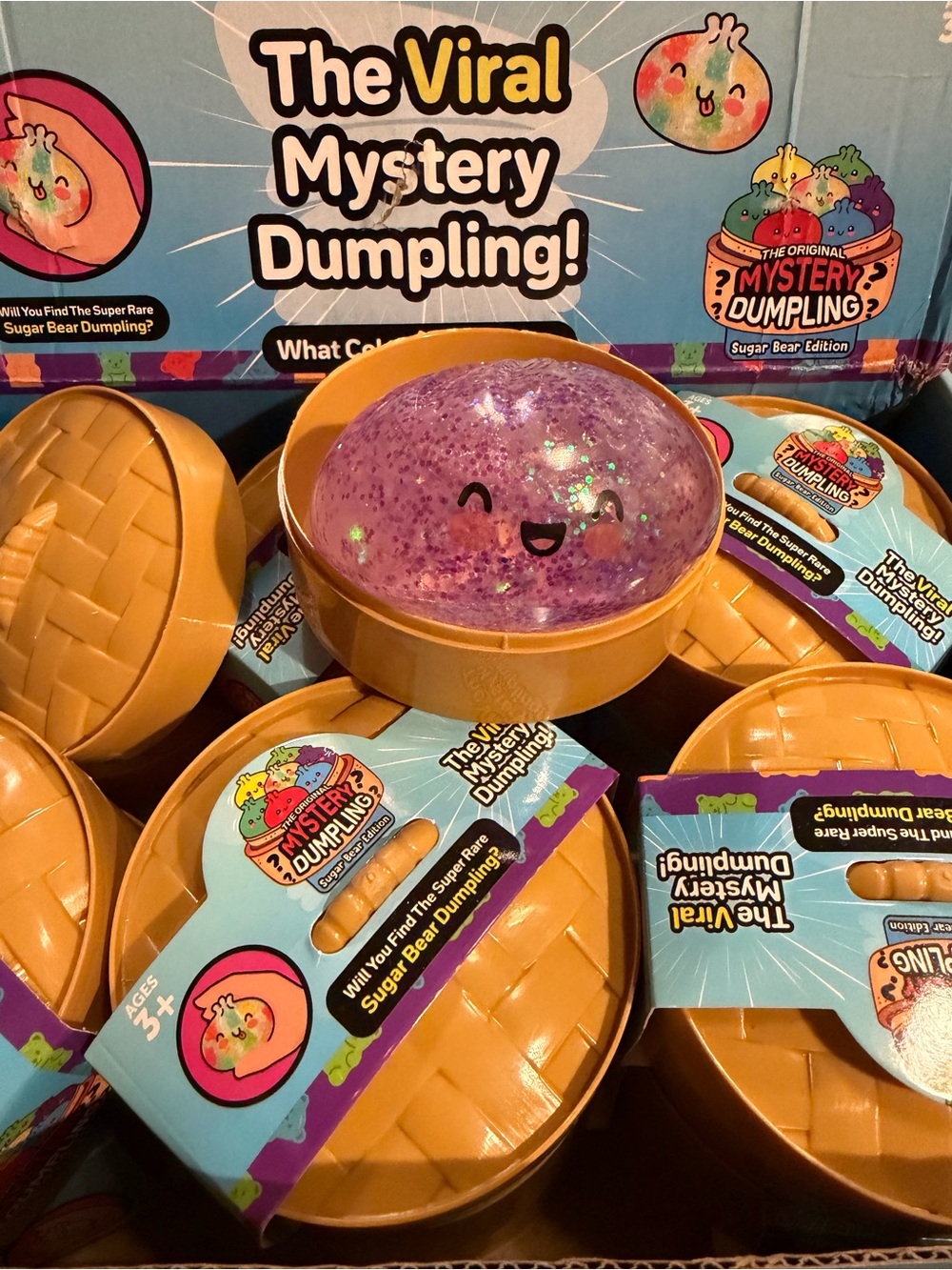The Viral Mystery Dumpling  Glitter Sugar Bear Edition!!